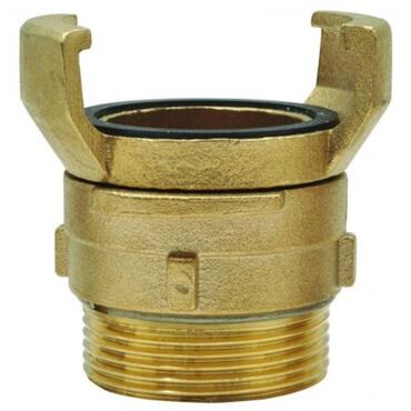 Guillemin coupling - type GMG - male thread brass with locking ring